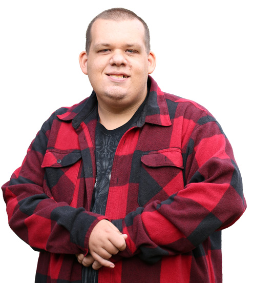 Man smiling at camera