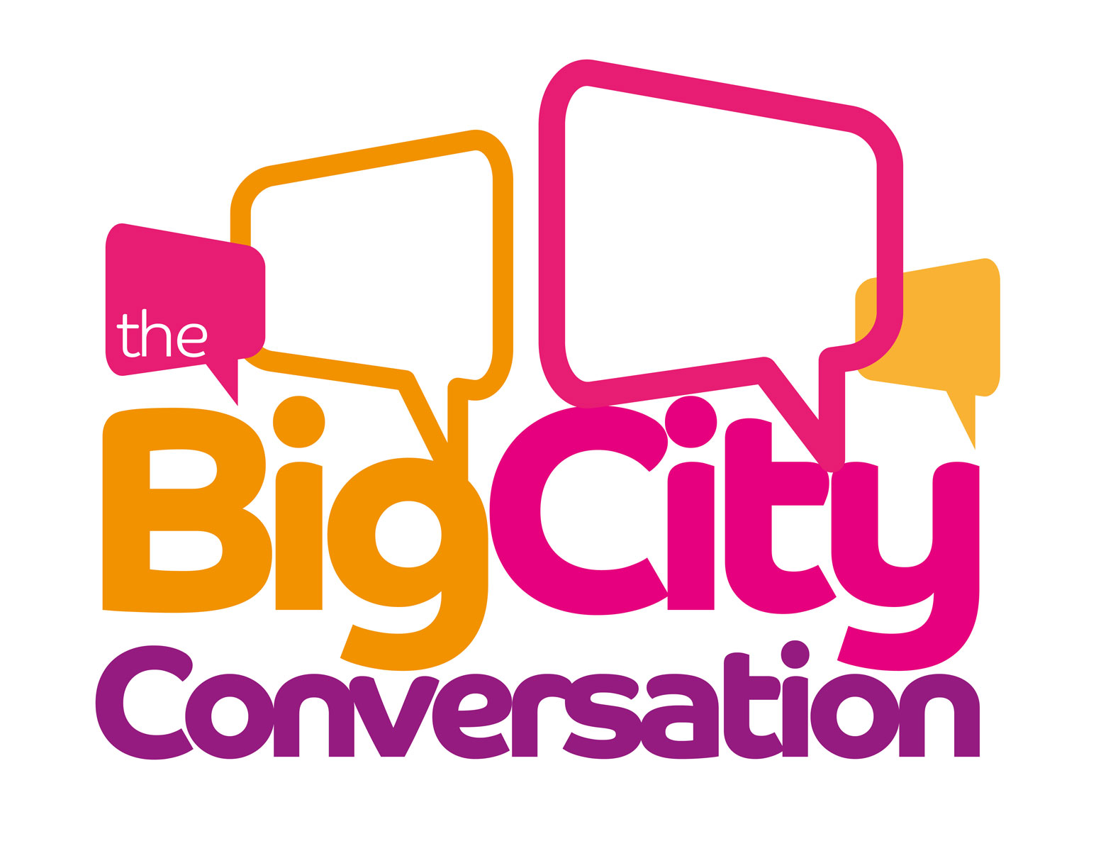 The big city conversation logo
