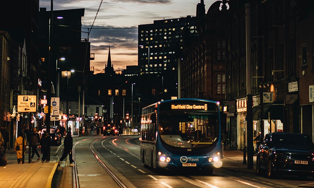 Sheffield city bus