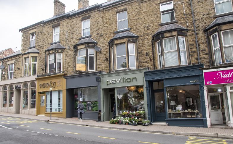 A row of shops in Broomhill