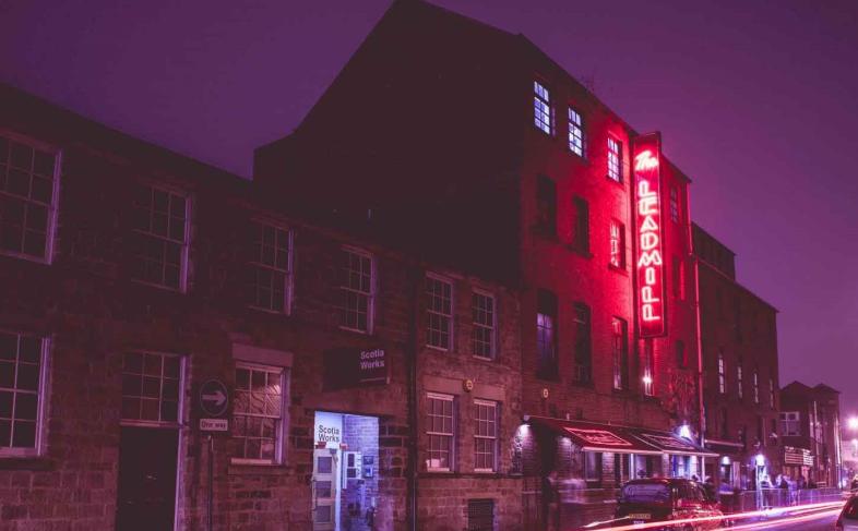 The Leadmill at dusk