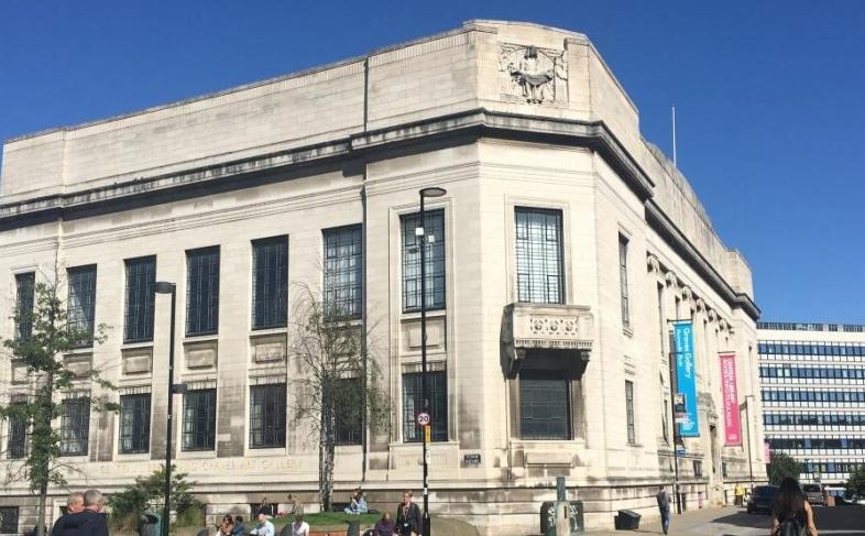 an outside shot of Central Library