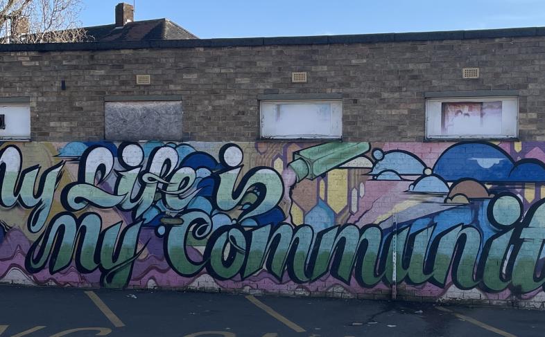 Mural about community 