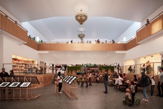 Computer generated impression of the Adelphi Cinema proposal