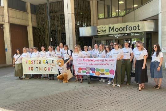 Fostering service, foster carers outside Moorfoot