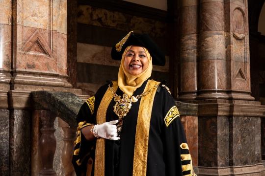 Cllr Safiya Saeed becomes the 128th Lord Mayor 