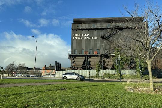 Sheffield Forgemasters building 