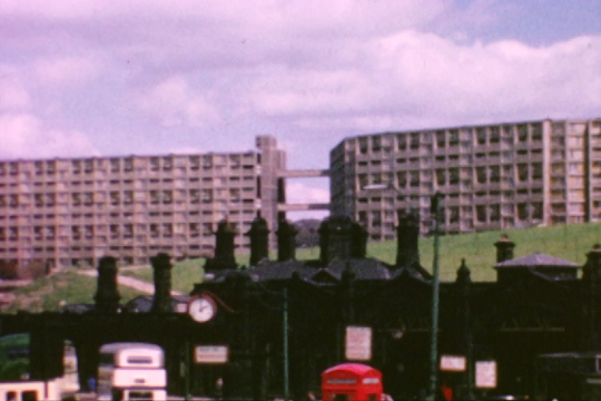Parkhill flats many decades ago